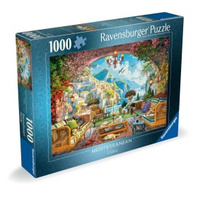 Ravensburger - Puzzle terasa mediteraneana 1000 piese Ravensburger - 1